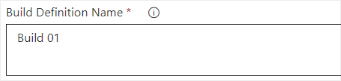 Single build configuration Single build configuration